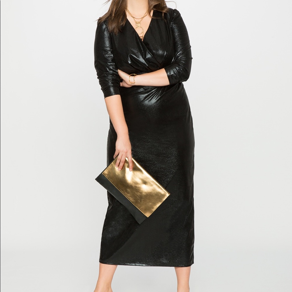 Eloquii studio black dress